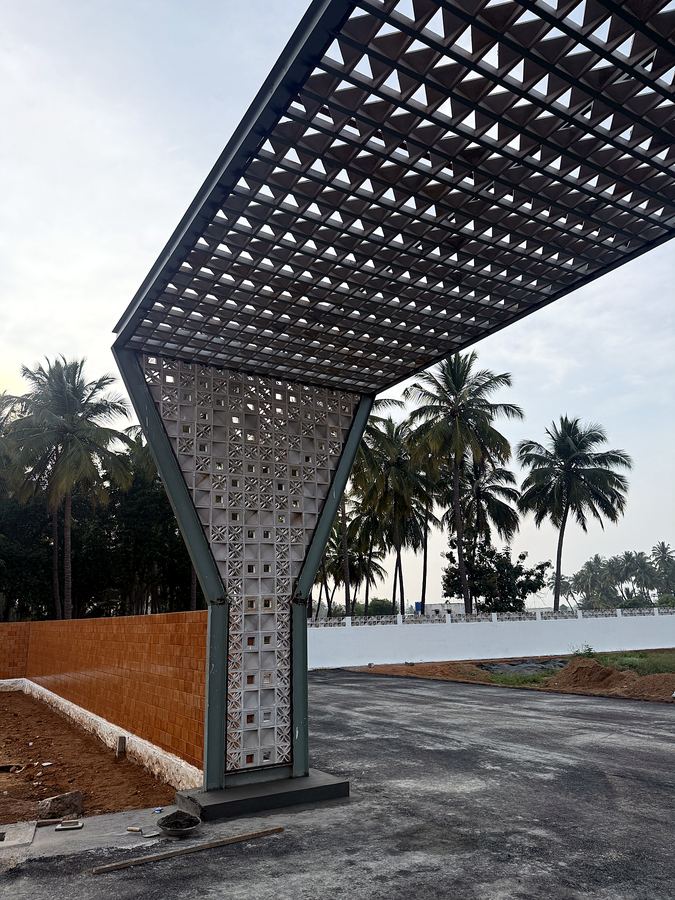 Group Housing Entrance Arch, Kangeyam